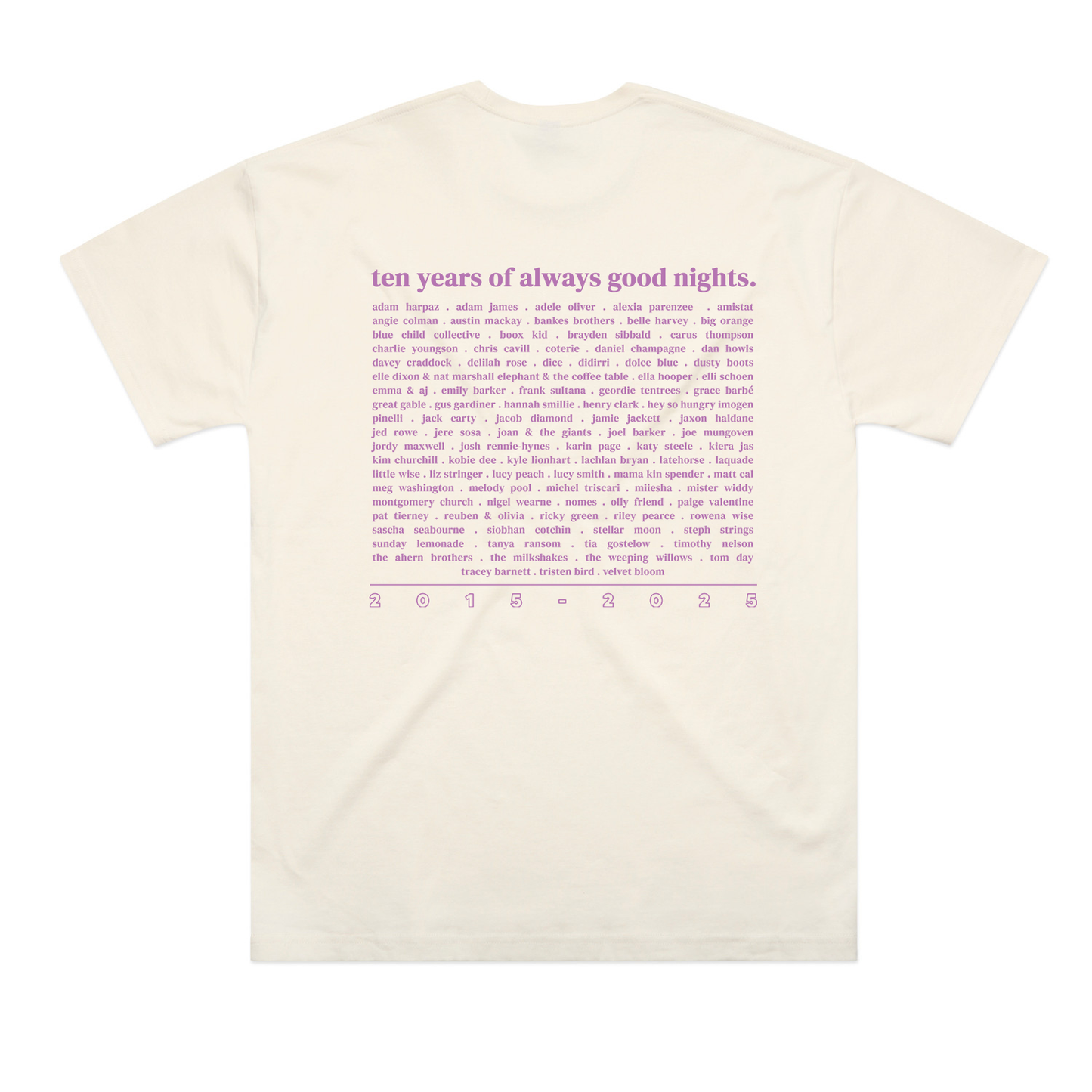 10th Birthday Tee - Ecru